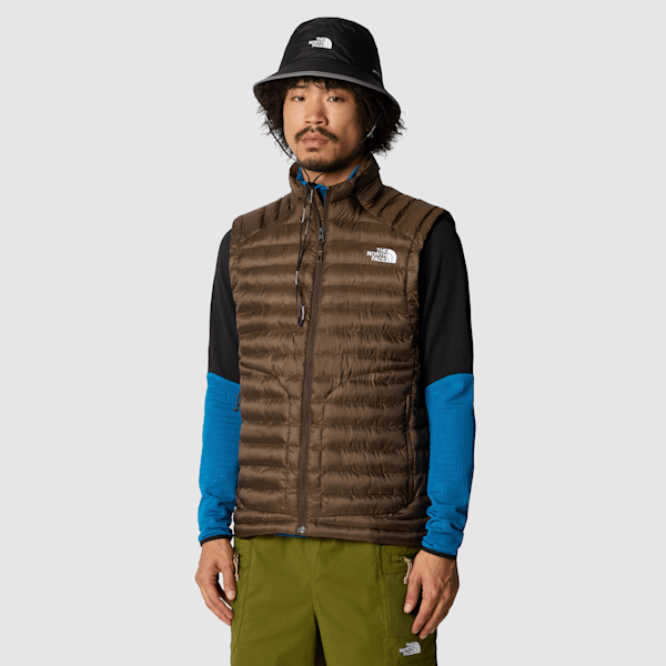 The North Face Huila Weste Mit Synthetischer Isolierung Für Herren Demitasse Brown Größe XXL male