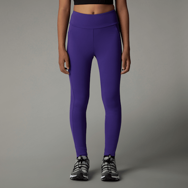 The North Face Never Stop Leggings Für Mädchen Peak Purple Größe XS female