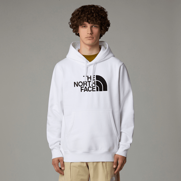 The North Face Drew Peak Kapuzenpulli Für Herren Tnf White-tnf Black Größe XXL male