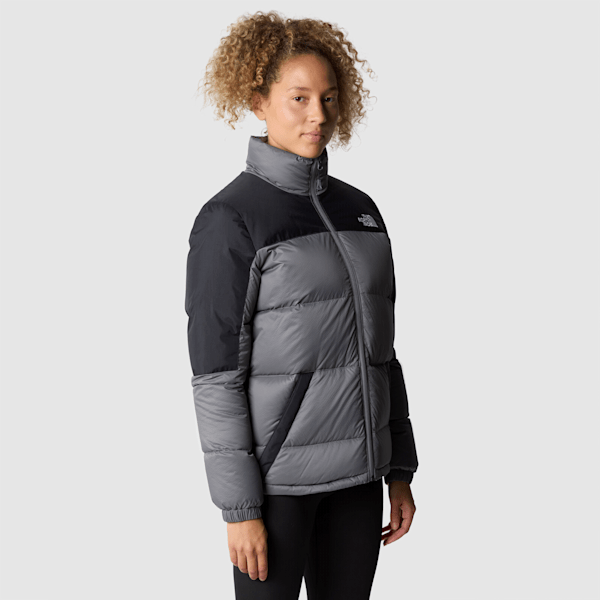 The North Face Diablo Daunenjacke Für Damen Smoked Pearl-tnf Black Größe L female