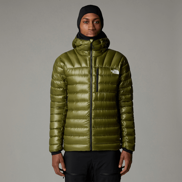 The North Face Summit Breithorn Daunenjacke Mit Kapuze Für Herren Forest Olive Größe M male