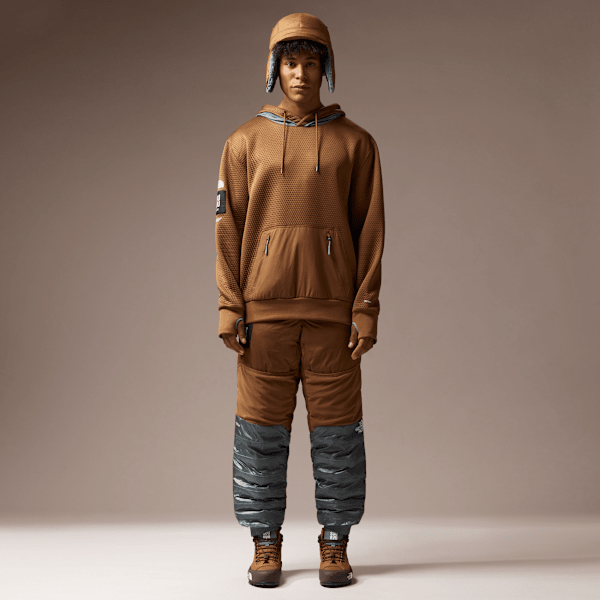 The North Face The North Face X Undercover Soukuu Dotknit Double Kapuzenpulli Sepia Brown-concrete Grey Größe XXS male