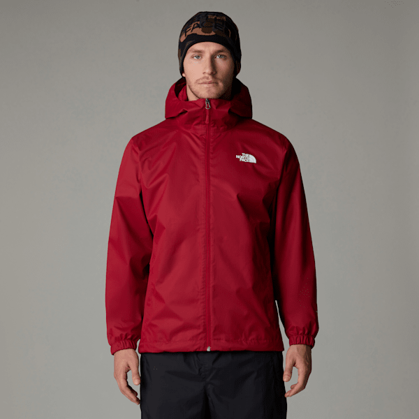 The North Face Quest Kapuzenjacke Für Herren Garnet Red Black Heather Größe XL male