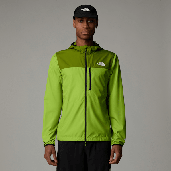 The North Face Higher Run Windjacke Für Herren Meadow Grass-oak Green Größe XS male