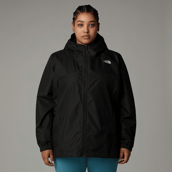 The North Face Quest Jacke, Kurzgeschnitten, In Übergröße Für Damen Tnf Black-foil Grey Größe 2X female