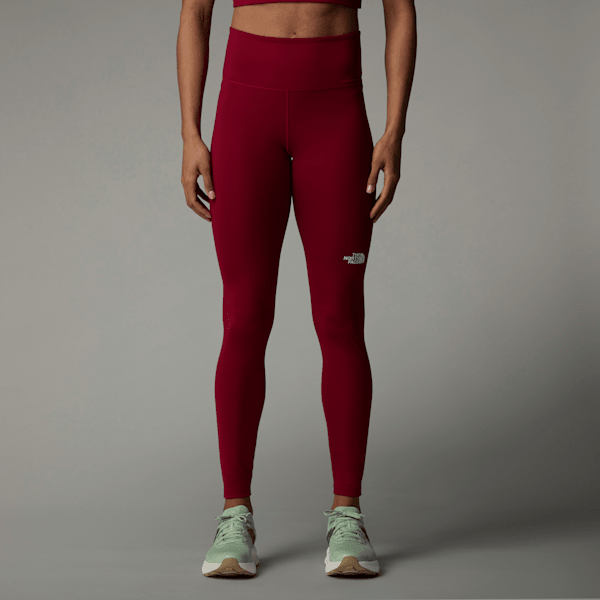 The North Face Flex Leggings Mit Hohem Bund Für Damen Beetroot Größe XL female