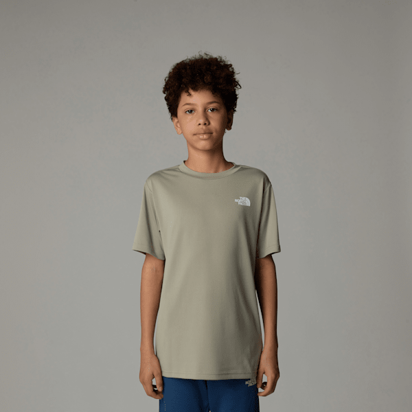 The North Face Reaxion T-shirt Für Jungen Clay Grey Größe XS male