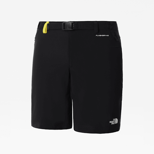 The North Face Circadian Shorts Für Herren Tnf Black-acid Yellow Größe 28 male