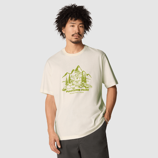 The North Face Nature T-shirt Für Herren White Dune Größe XXL male