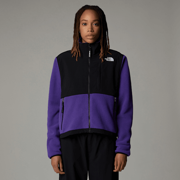 The North Face Retro Denali Jacke Für Damen Peak Purple-tnf Black Größe M female