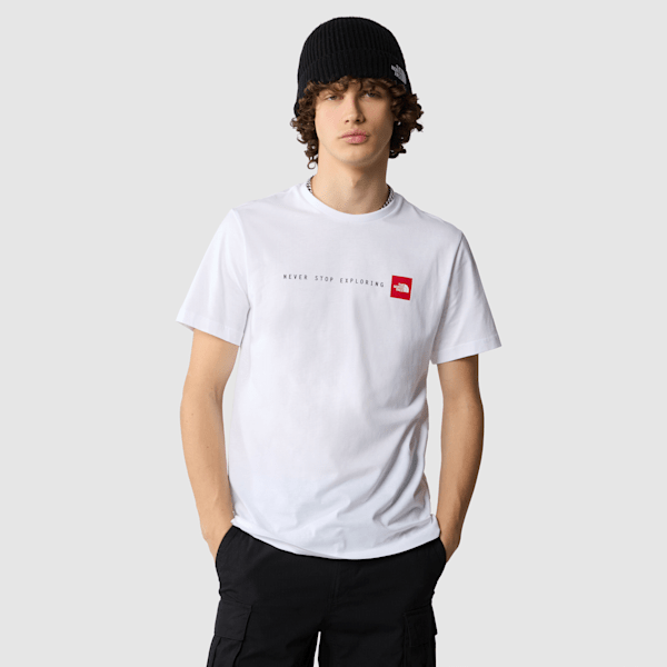 The North Face Never Stop Exploring T-shirt Für Herren Tnf White Größe XXL male