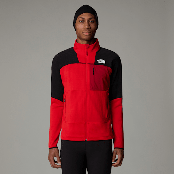 The North Face Stormgap Power Grid™ Jacke Für Herren High Risk Red-tnf Black-garnet Red Größe S male