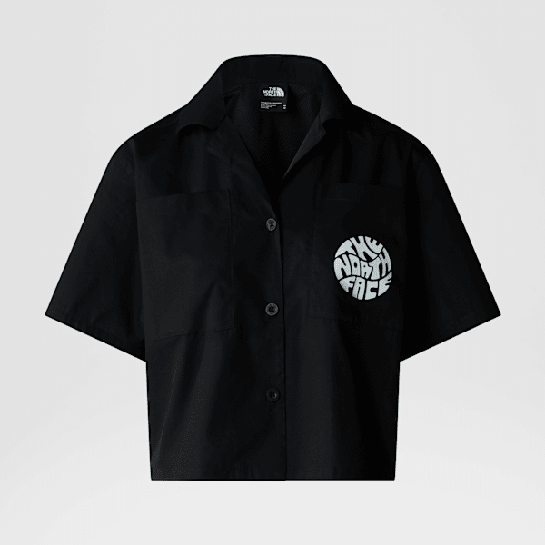 The North Face Boxy Shirt Für Damen Tnf Black Größe XS female