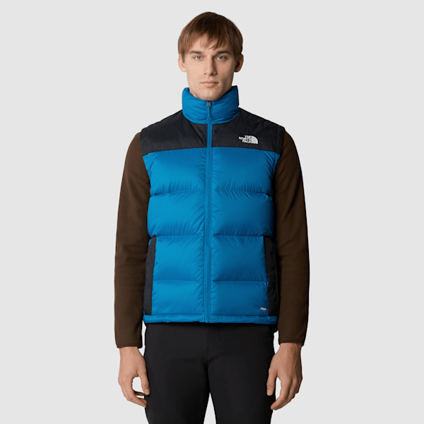 The North Face Diablo Daunenweste Für Herren Adriatic Blue-tnf Black Größe M male