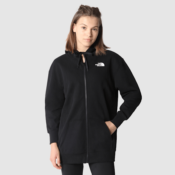 The North Face Open Gate Kapuzenpulli Mit Durchgehendem Rv Für Damen Tnf Black Größe XS female