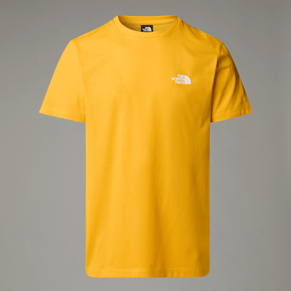 The North Face Simple Dome T-shirt Für Herren Summit Gold Größe XS male