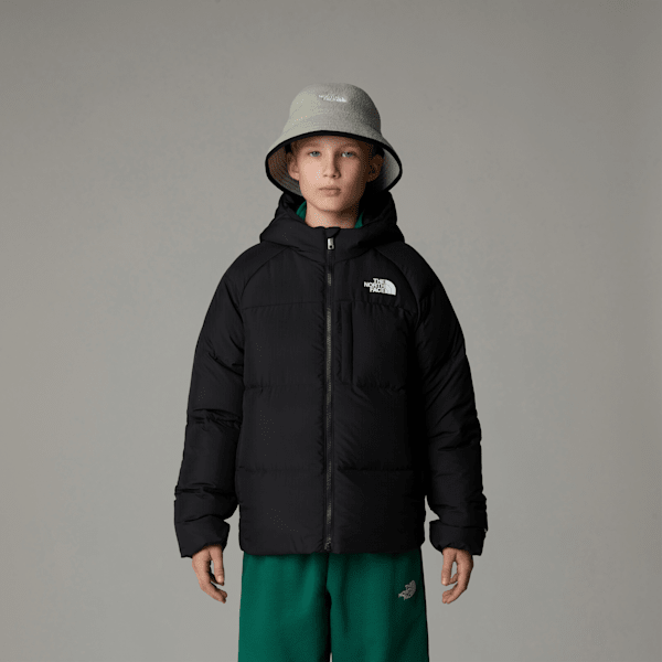 The North Face North Daunenjacke Mit Kapuze Für Jungen Tnf Black Größe M male