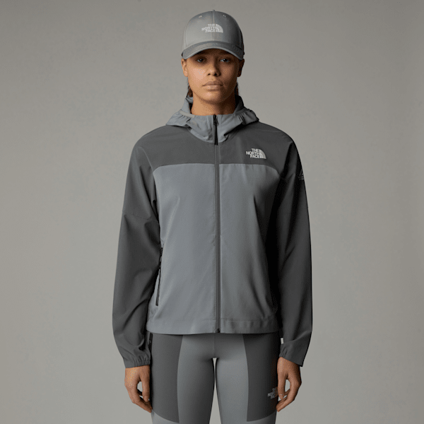 The North Face Mountain Athletics Trajectory Jacke Mit Durchgehendem Rv Für Damen Monument Grey-smoked Pearl Größe XS fe...