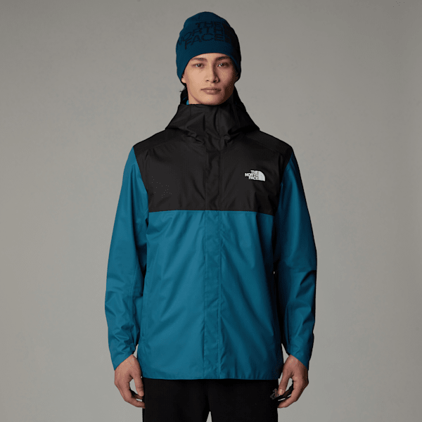 The North Face Quest Zip-in Kompatibel Jacke Für Herren Mallard Blue-tnf Black Größe XXL male