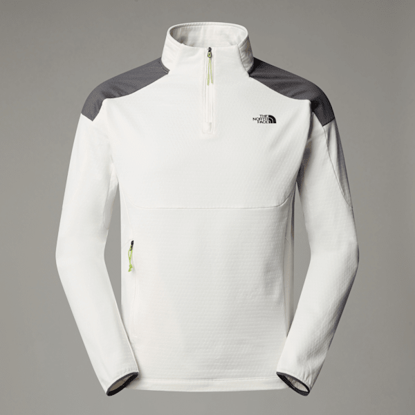 The North Face Kikash Sweatshirt Mit-1/4-langem Rv Für Herren White Dune Größe XXL male