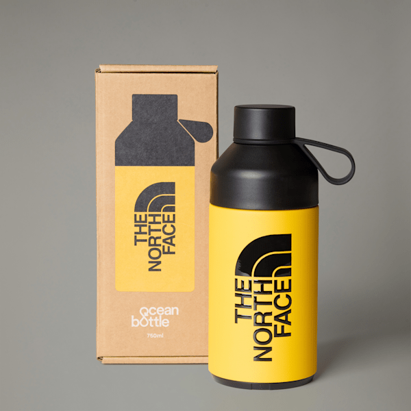 The North Face The North Face X Ocean Bottle 0,65-liter-wasserflasche Summit Gold-tnf Black Größe Einheitsgröße male