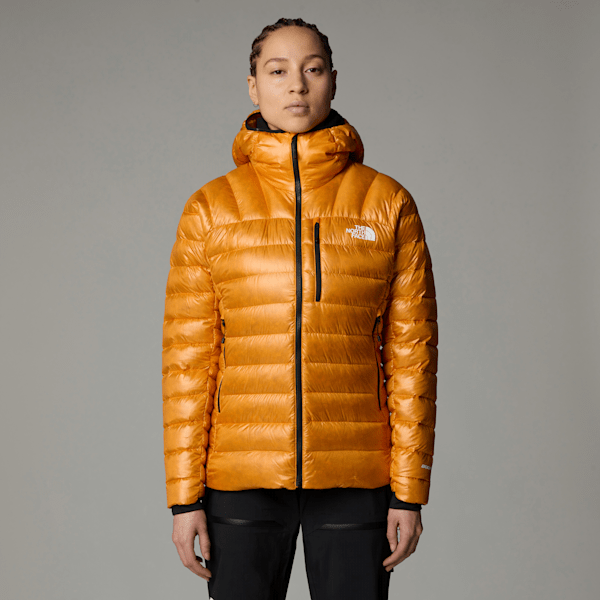 The North Face Summit Breithorn Daunenjacke Mit Kapuze Für Damen Apricot Glaze Größe L female