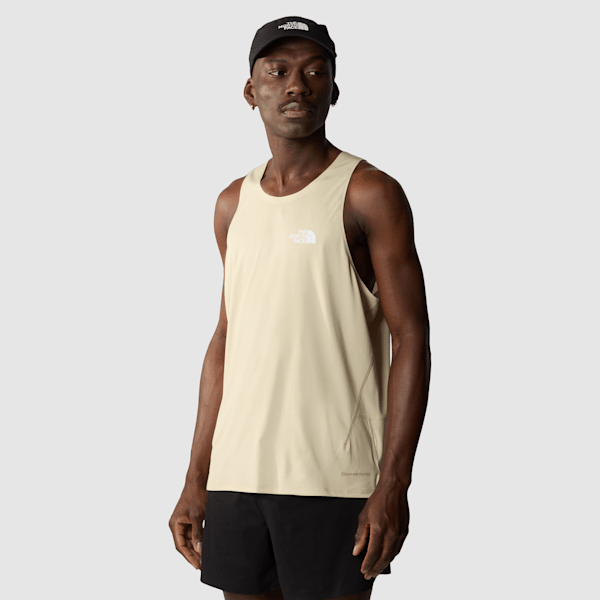 The North Face Summit High Trail Run Tank Top Für Herren Gravel Größe M male