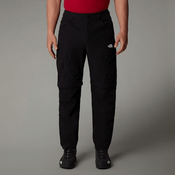 The North Face Exploration Schmal Geschnittene Zip-off-hose Für Herren Tnf Black-npf Größe 30 male