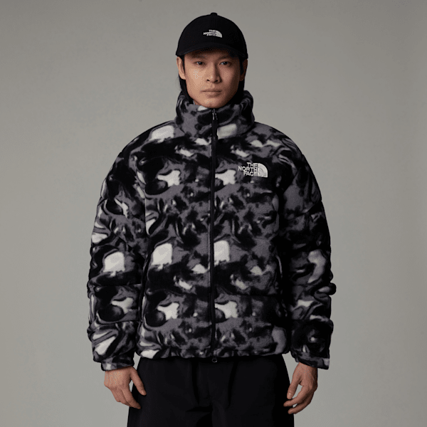 The North Face Polar Nuptse Jacke Für Herren Tnf Black Liquid Print Größe L male