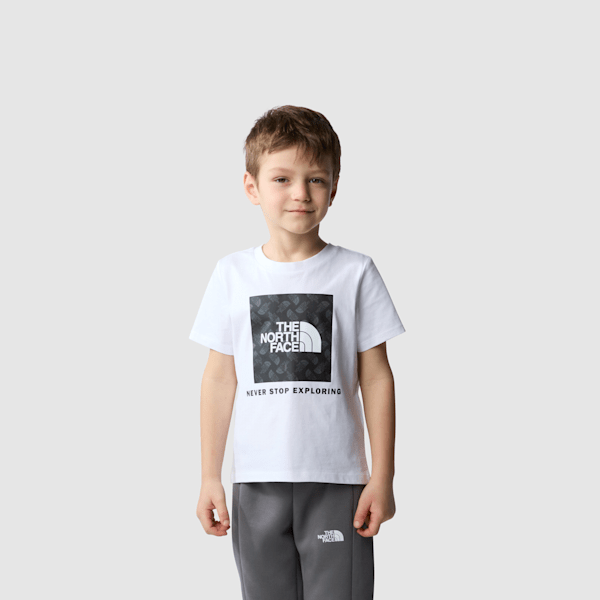 The North Face Lifestyle T-shirt Mit Grafik Für Kinder Tnf White Größe 6 jahre unisex