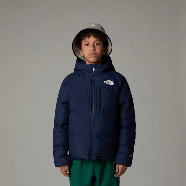 The North Face North Daunenjacke Mit Kapuze Für Jungen Summit Navy Größe S male