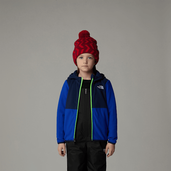 Kids Glacier Full Zip Hooded Fleece Jacket The North Face FI