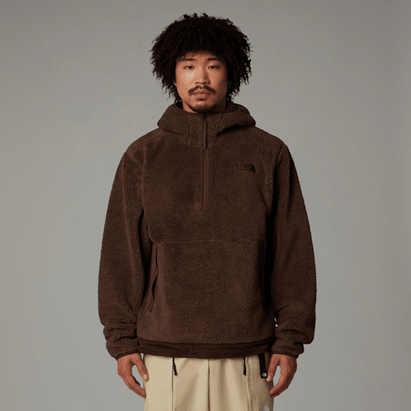 The North Face Campshire Fleece Kapuzenpulli Für Herren Smokey Brown-demitasse Brown Größe XL male