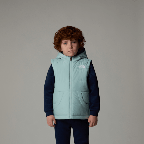 Kids Circular Hooded Gilet