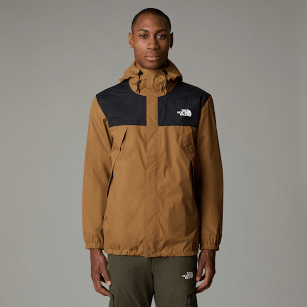 The North Face Antora Jacke Für Herren Utility Brown-tnf Black-npf Größe S male