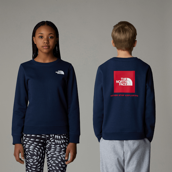 The North Face Redbox Sweatshirt Für Jugendliche Summit Navy Größe M male