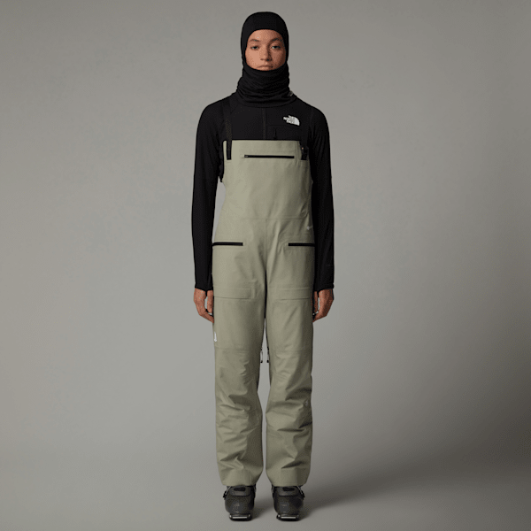 The North Face Summit Verbier Gore-tex® Trägerhose Für Damen Clay Grey Größe M female