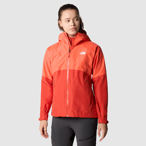 The North Face Diablo Dynamic Zip-in-jacke Für Damen Radiant Orange-auburn Glaze Größe S female