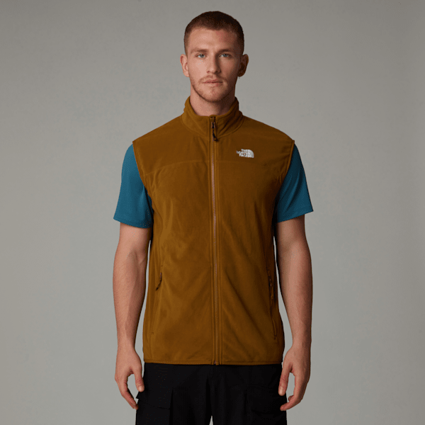 The North Face 100 Glacier Weste Für Herren Moss Green Größe M male