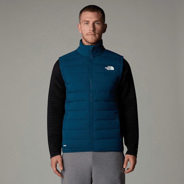 The North Face Belleview Stretch Daunenweste Für Herren Midnight Petrol-npf Größe XXL male