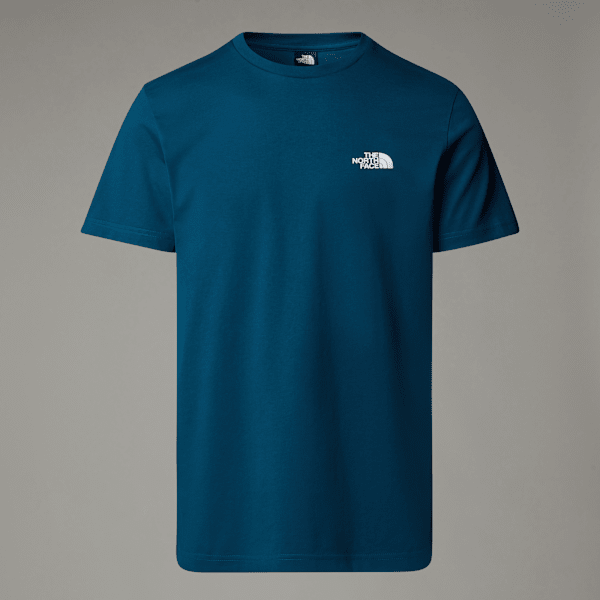 The North Face Simple Dome T-shirt Für Herren Midnight Petrol Größe XS male