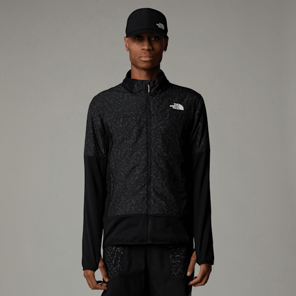 The North Face Winter Warm Pro Jacke Mit Durchgehendem Rv Für Herren Tnf Black-tnf Black Trail Reflective Print Größe L ...