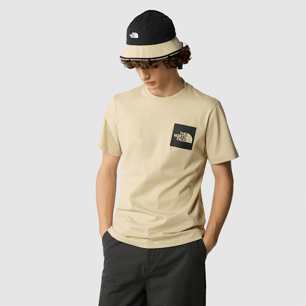 The North Face Fine T-shirt Für Herren Gravel Größe XXL male