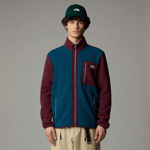 The North Face Yumiori Fleecejacke Mit Durchgehendem Rv Für Herren Midnight Petrol-alpine Plum-smoked Pearl Größe S male