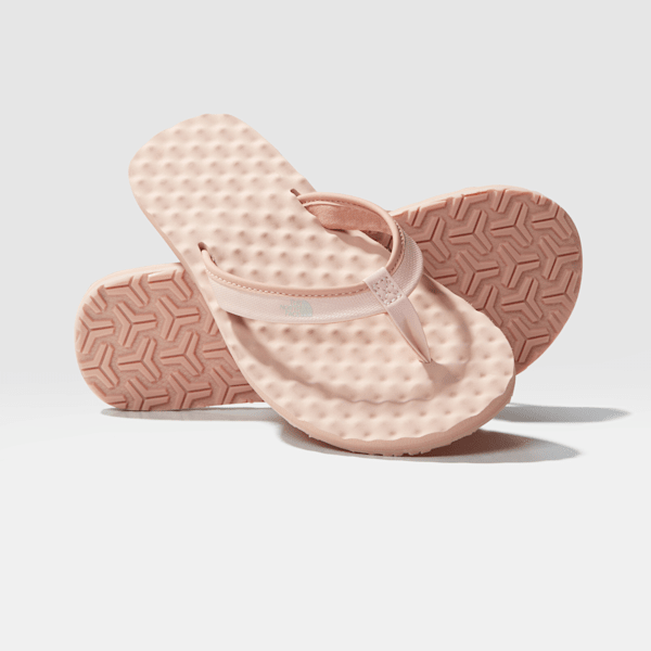 The North Face Base Camp Mini Ii Flip-flops Für Damen Cafe Creme-evening Sand Pink Größe 41 female