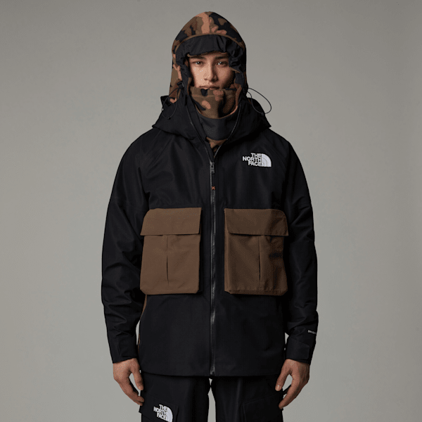 The North Face Dragline Jacke Für Herren Tnf Black-smokey Brown Größe XXL male