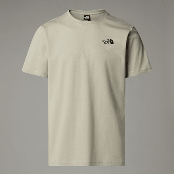 The North Face Redbox T-shirt Mit Grafik Für Herren Clay Grey-tnf Black 3d Summit Mesh Print Größe M male