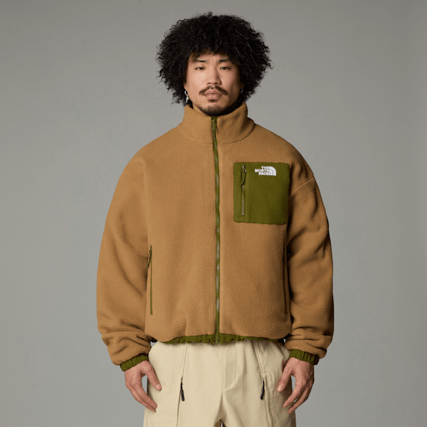 The North Face Yumiori Wendbare Fleecejacke Für Herren Forest Olive-utility Brown Größe XL male