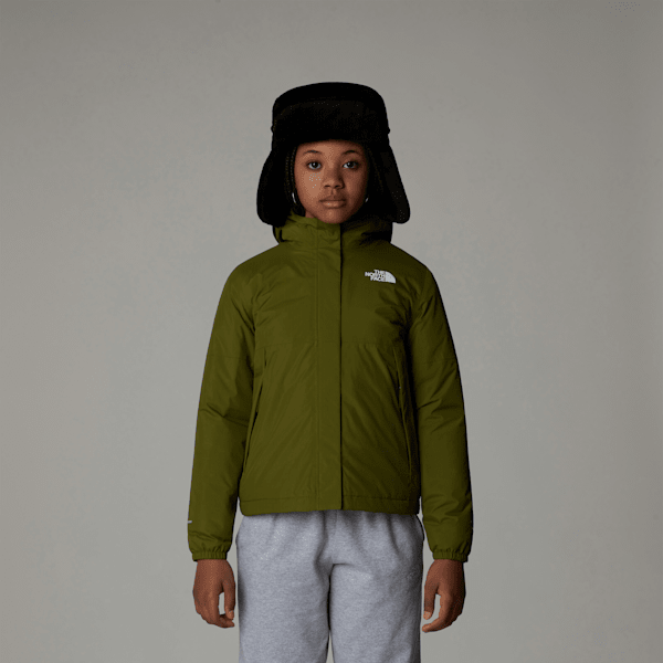 The North Face Antora Warme Regenjacke Für Mädchen Forest Olive Größe L female