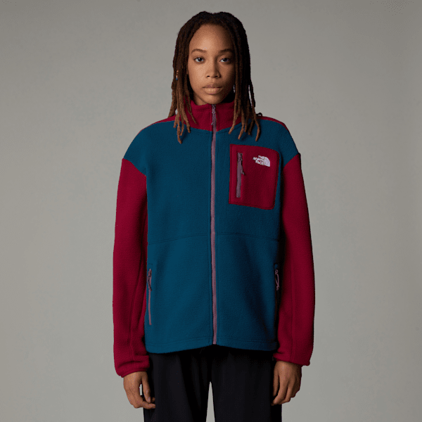 The North Face Yumiori Fleece-jacke Mit Durchgehendem Rv Für Damen Midnight Petrol-beetroot-midnight Mauve Größe XL fema...